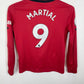 Adidas Manchester United Home 19/20 LS Martial 9 Kids 6/10