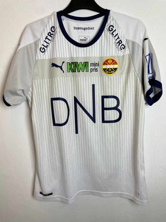 Puma Strømsgodset away match-worn shirt number 64, size L, 2019 season