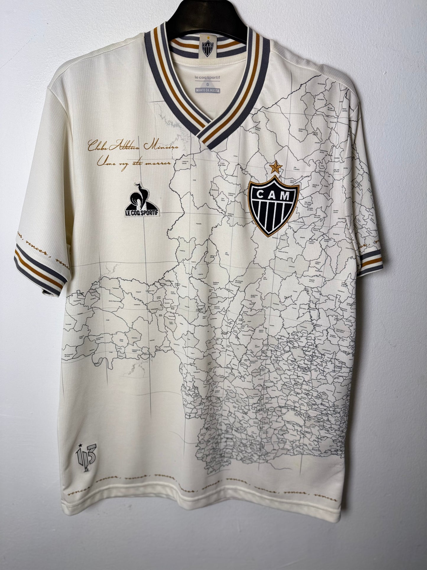 Le Coq Sportif Atletico Mineiro Away 2021 Manto Da Massa - Hulk 7 - 9/10