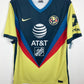 Nike Club América home shirt 20/21 season in yellow, size L, excellent 9/10 condition