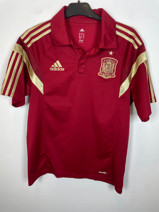 Adidas Spain 2013 Training Polo - 9/10