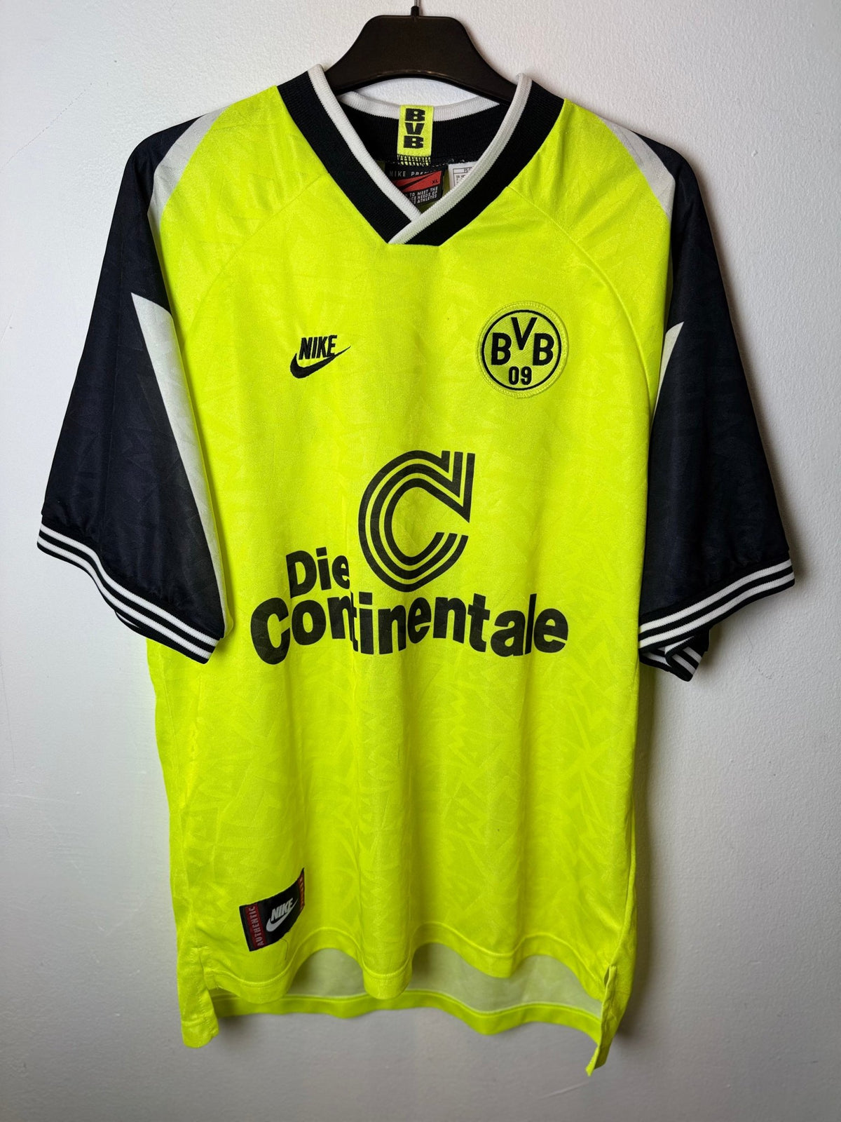 Nike Borussia Dortmund Home 95/96 Sammer 6 - 9/10 - TheFootballIdiots