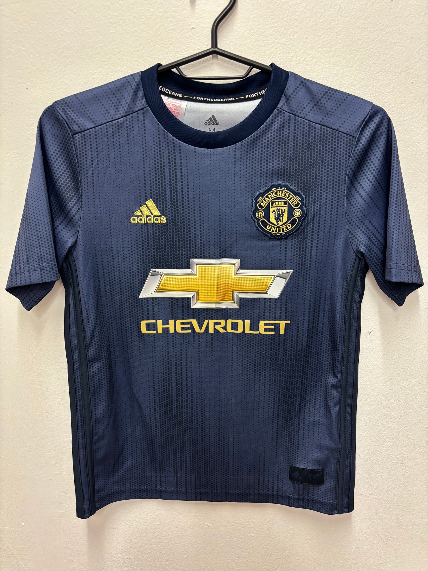 Manchester United Third 18/19 Valencia 25 Kids - 9/10
