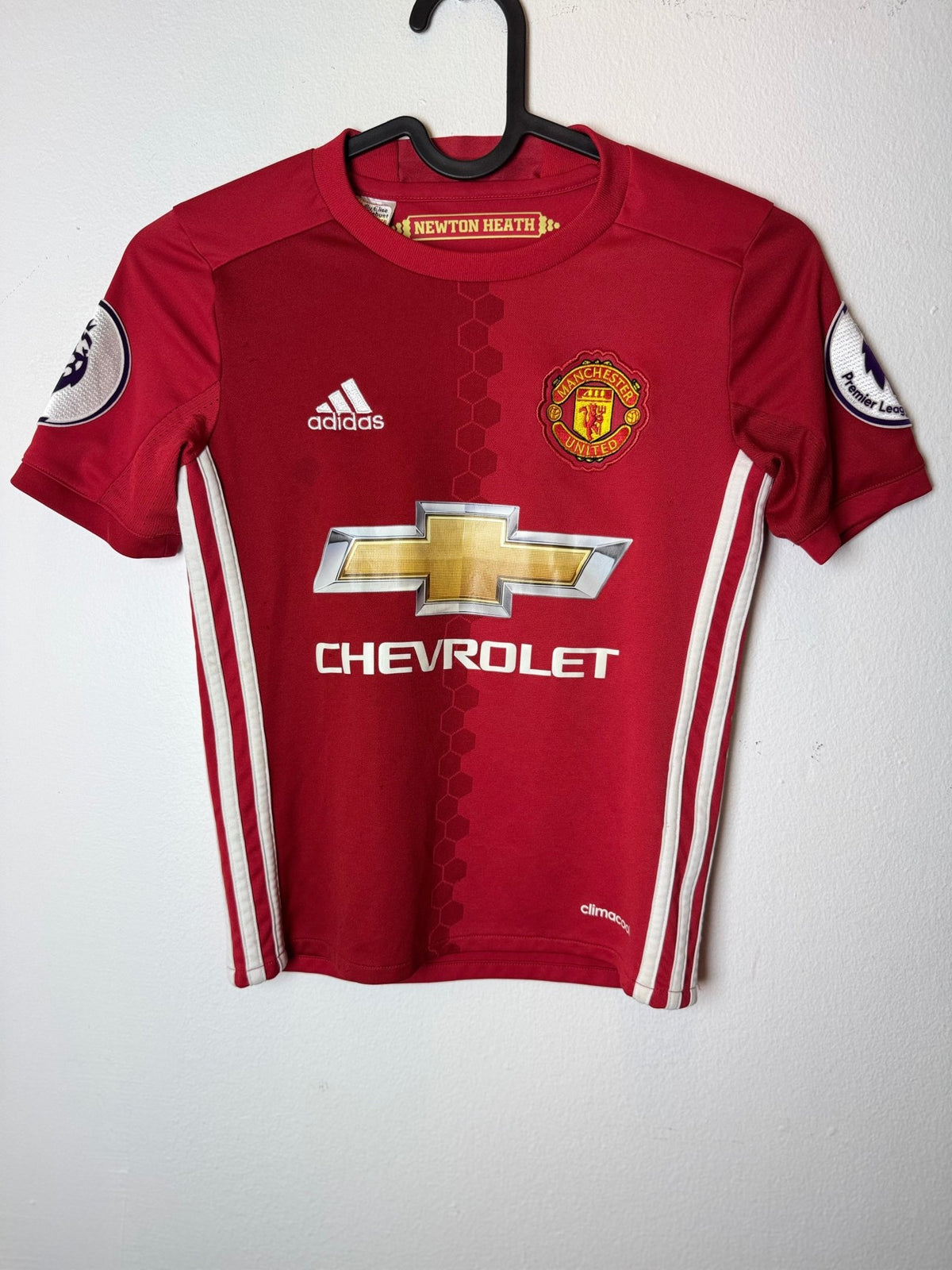 Adidas Manchester United Home 16/17 Ibrahimović 9 Kids - 8/10 - TheFootballIdiots