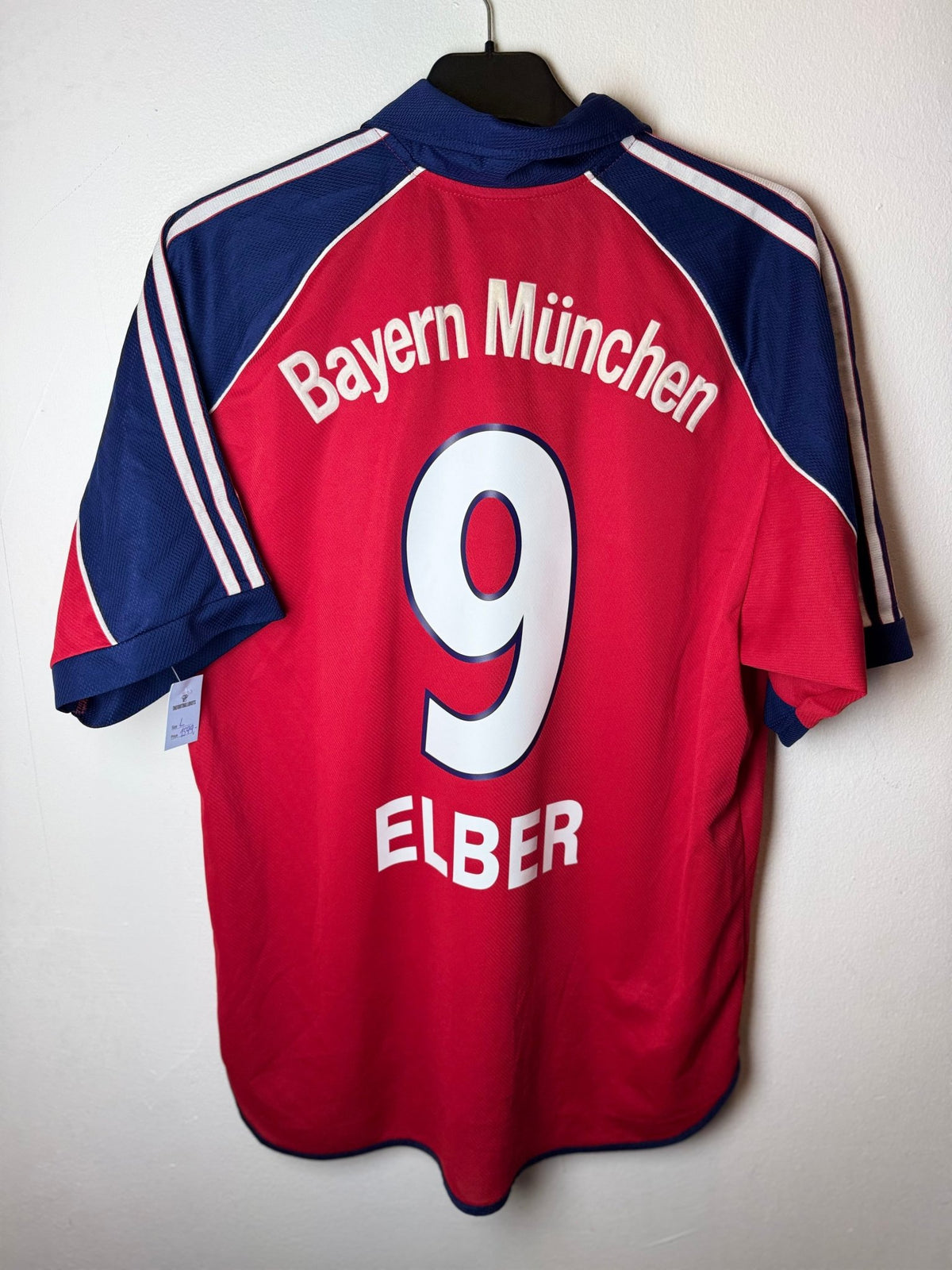 Adidas Bayern München Home 99/01 Elber 9 - 9/10 - TheFootballIdiots