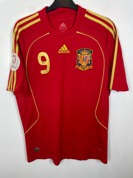 Adidas Spain Home 2008 Torres 9 - 8/10