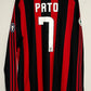 AC Milan Home 08/09 Pato 7 LS