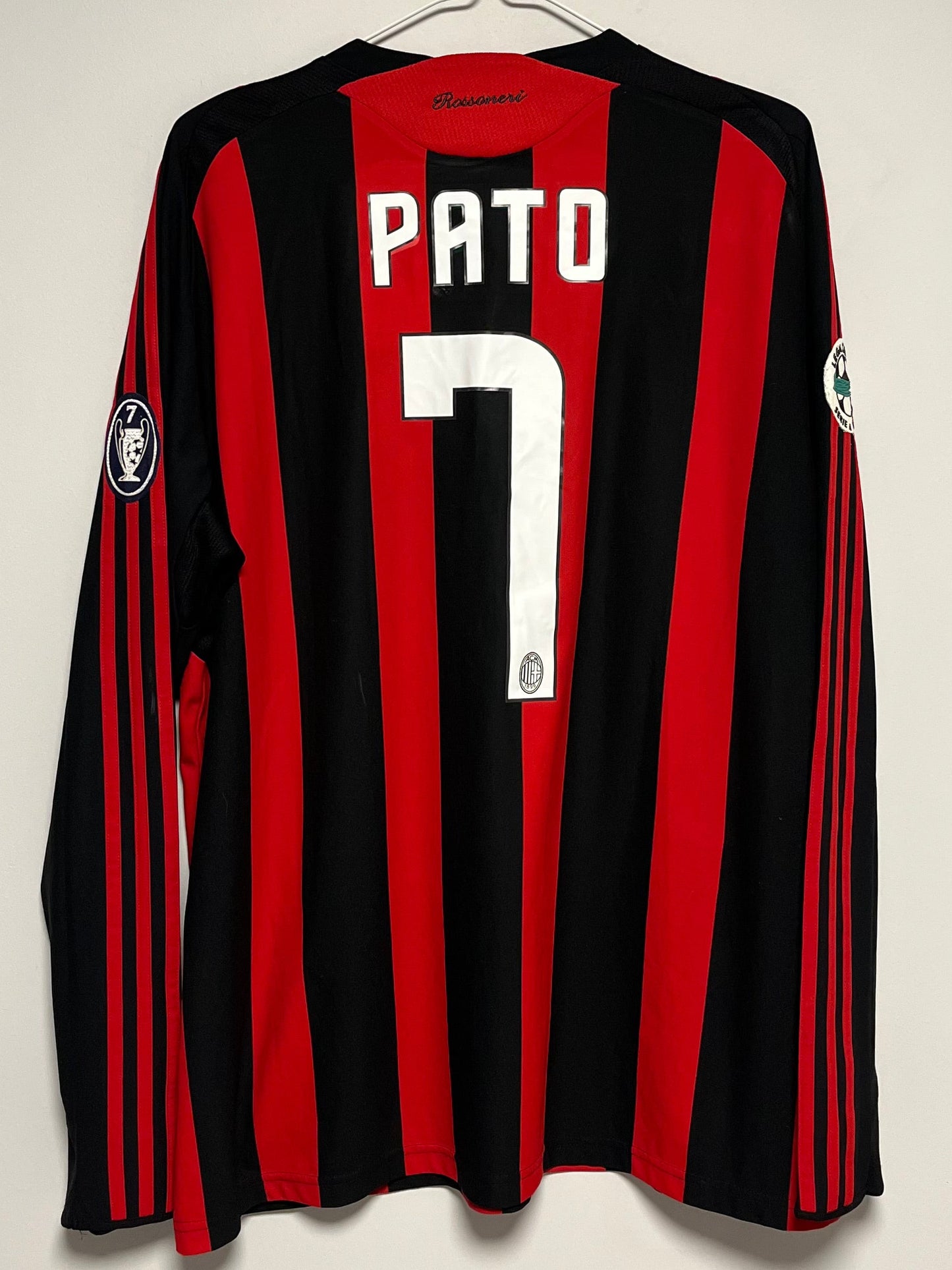 AC Milan Home 08/09 Pato 7 LS