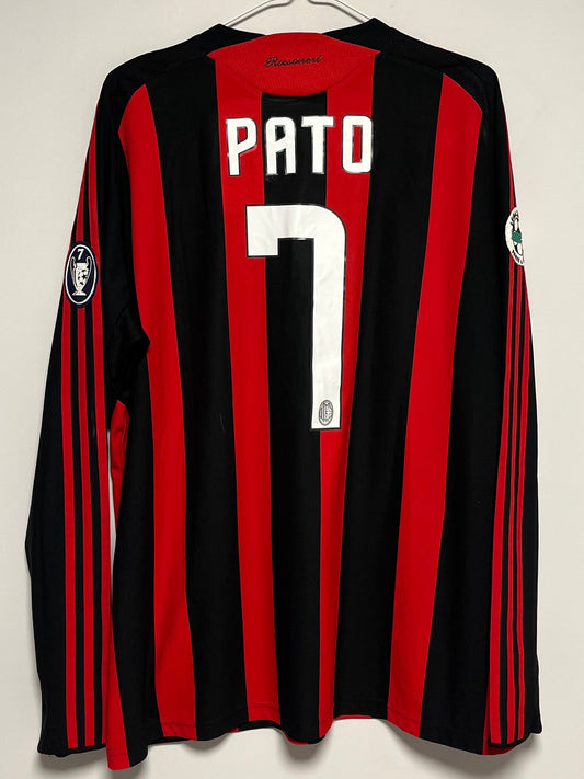 AC Milan Home 08/09 Pato 7 LS