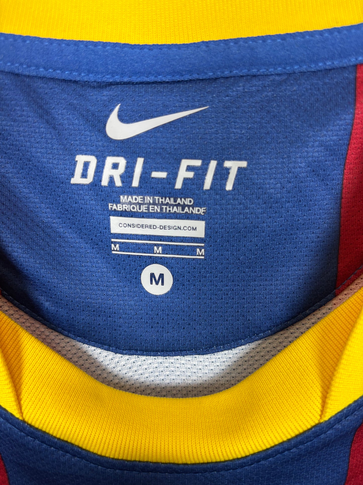 Nike Barcelona Home 10/11 Messi 10 - 9/10