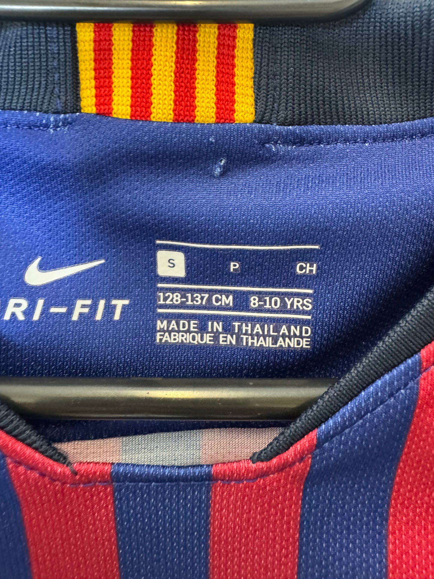 Nike Barcelona Home 18/19 Suarez 9 Kids - 9/10
