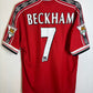 Umbro Manchester United Home 98/00 Beckham 7 - 8/10