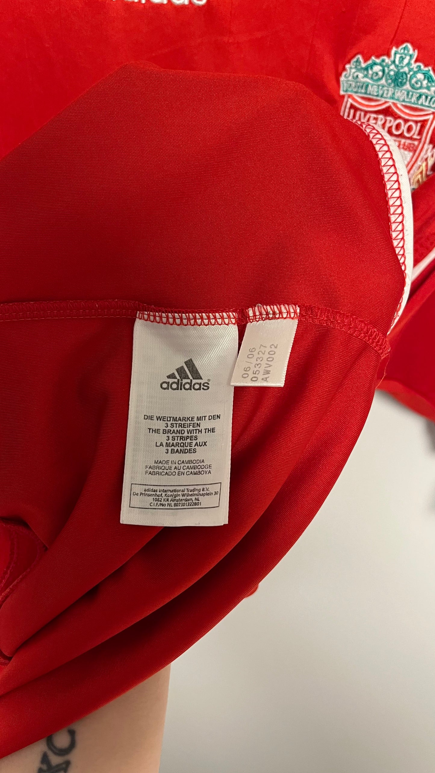 Liverpool Home 06/08 Gerrard 8