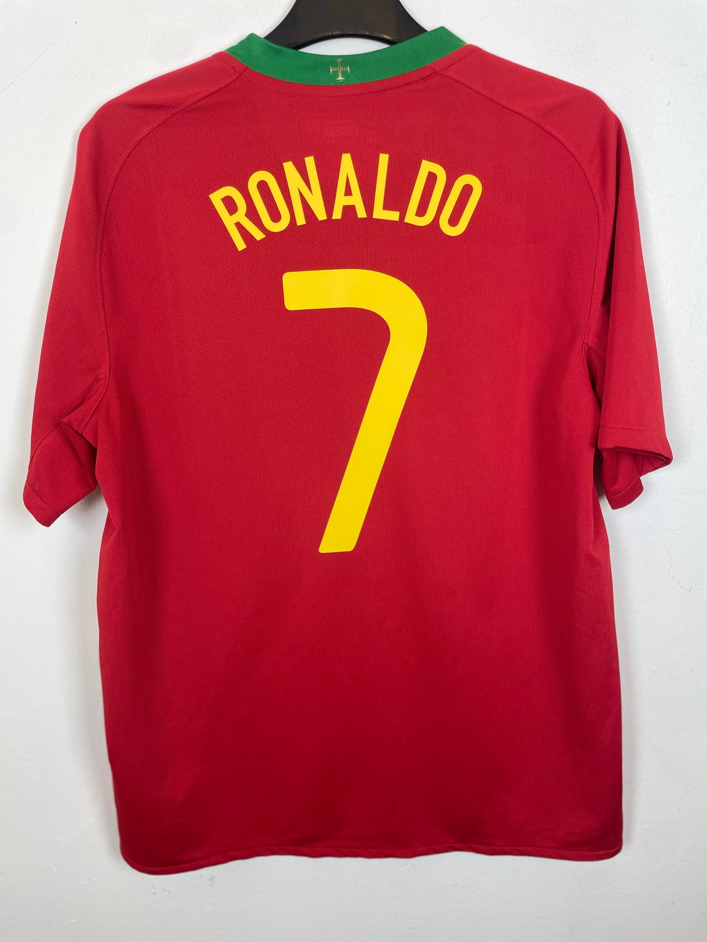 Nike Portugal Home 2008 Ronaldo 7 - 9/10