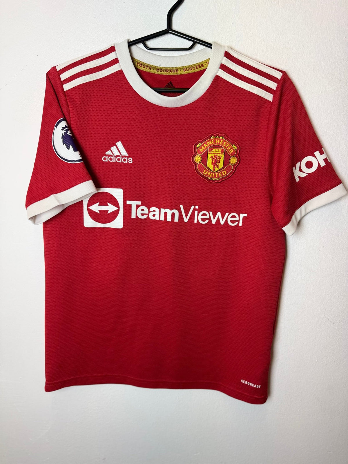 Adidas Manchester United Home 21/22 Sancho 25 Kids - 8/10