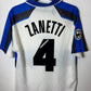 Umbro Inter Milan Away 96/97 Zanetti 4 - 7/10