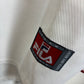 Umbro brand logo and sizing tag detail on Hamburger SV 1999-2000 home kit