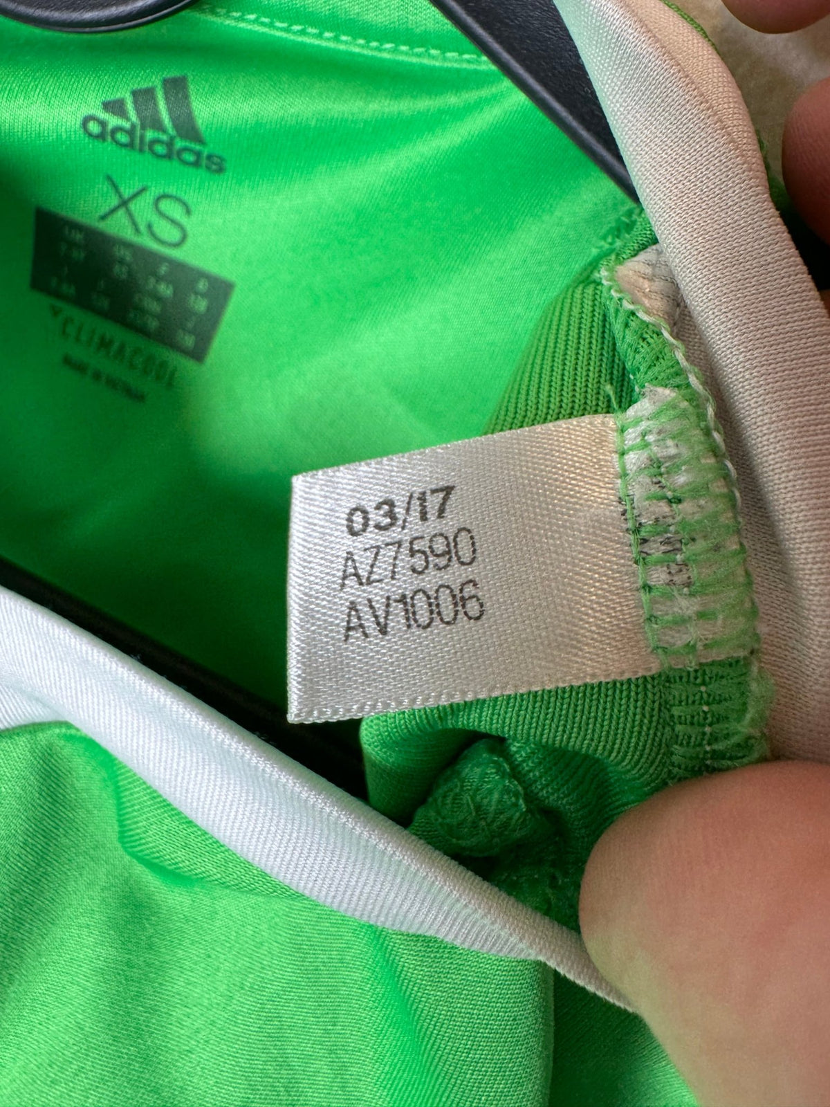 Adidas Manchester United 17/18 GK De Gea 1 Kids - 8/10 - TheFootballIdiots