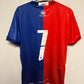 Back of the Claw Paraná Clube 2024 home football shirt with the number 7 print, 8/10 condition