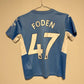 Manchester City Home 21/22 Foden kids