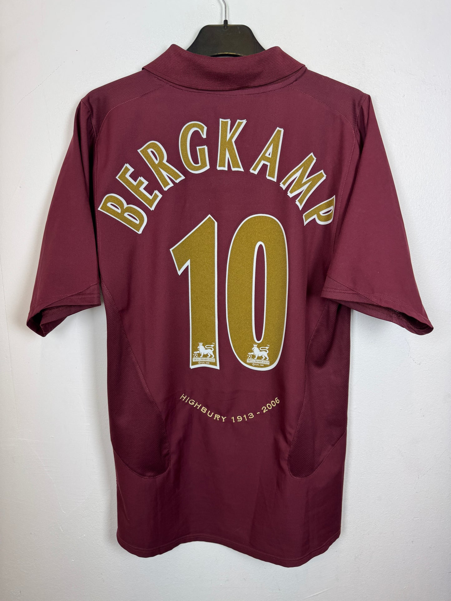 Nike Arsenal Home 05/06 Bergkamp 10 - 8/10