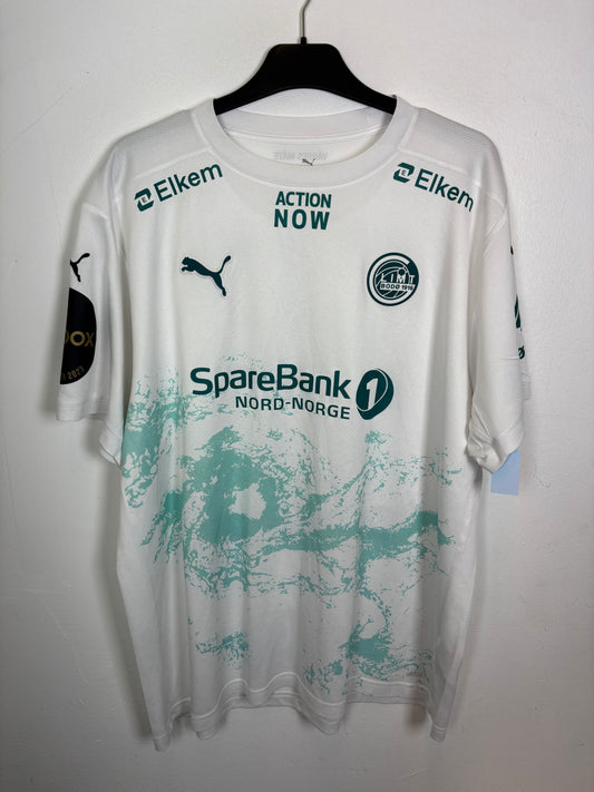 Puma Bodo/Glimt third shirt 2025 with Gronbaek 8 in excellent 9/10 condition