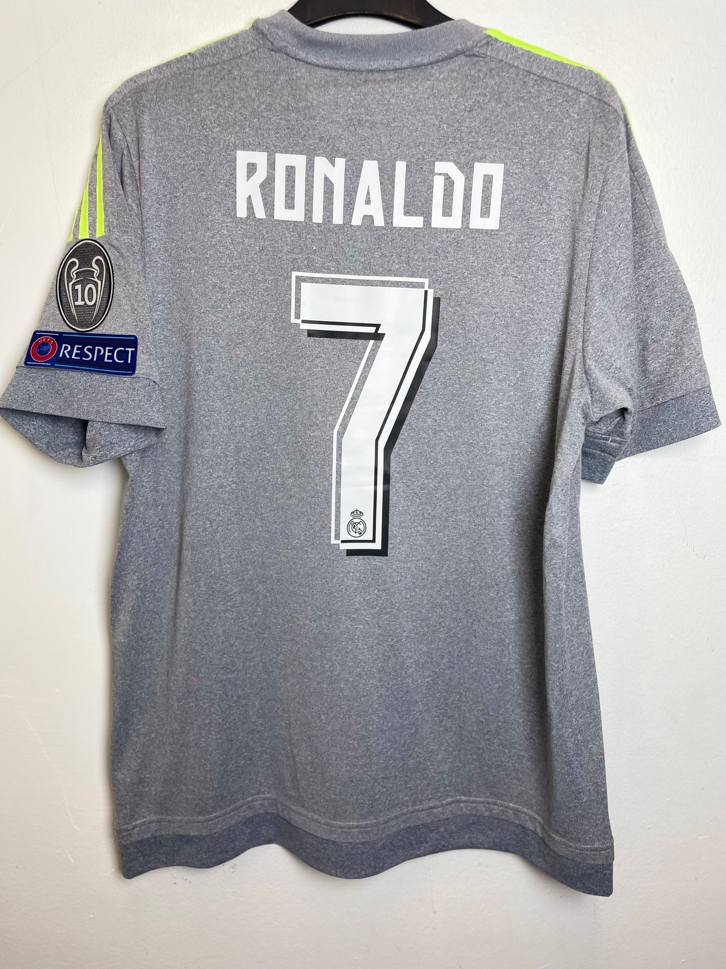 Adidas Real Madrid Away 15/16 Ronaldo 7 - 9/10