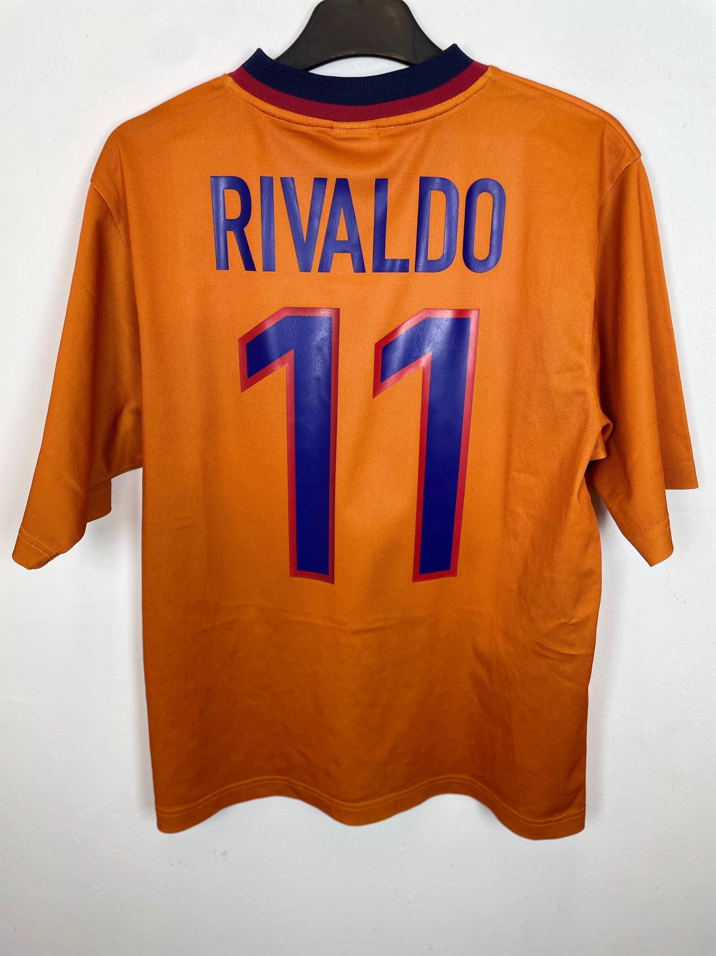 Nike Barcelona Away 98/99 Rivaldo 11 - 9/10