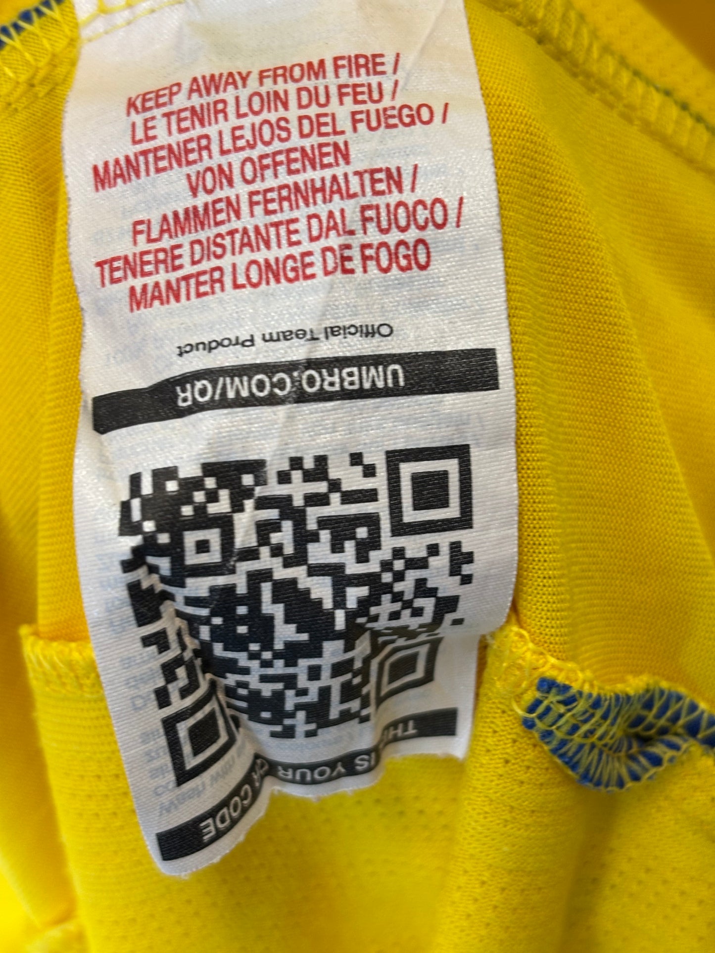 Umbro Sweden Home 2008 Larsson 17 - 8/10