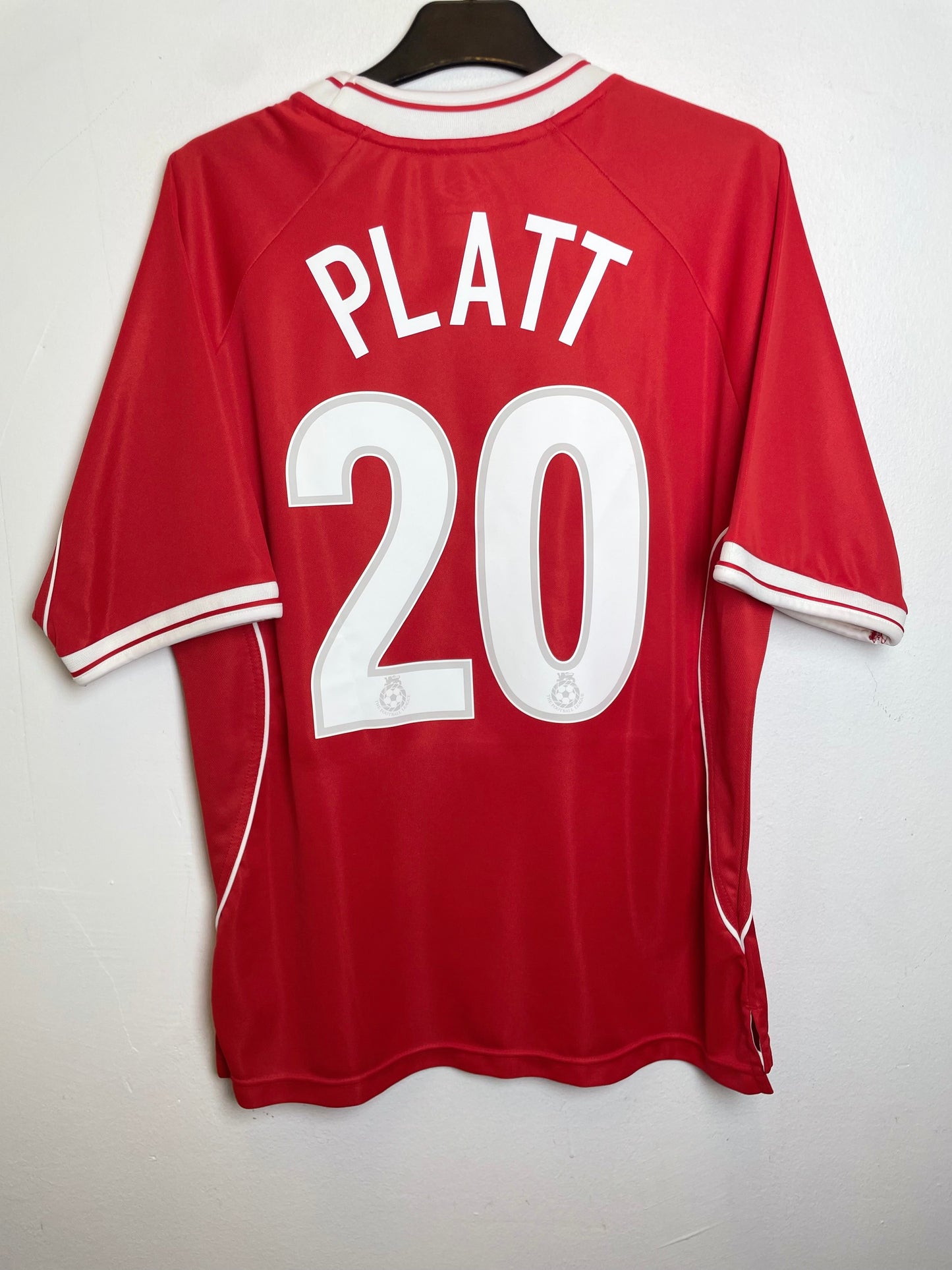 Umbro Nottingham Forest Home 00/02 Platt 20 - 9/10