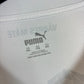 Close-up of Puma logo and Bodo/Glimt club badge on 2025 third shirt with Gronbaek 8