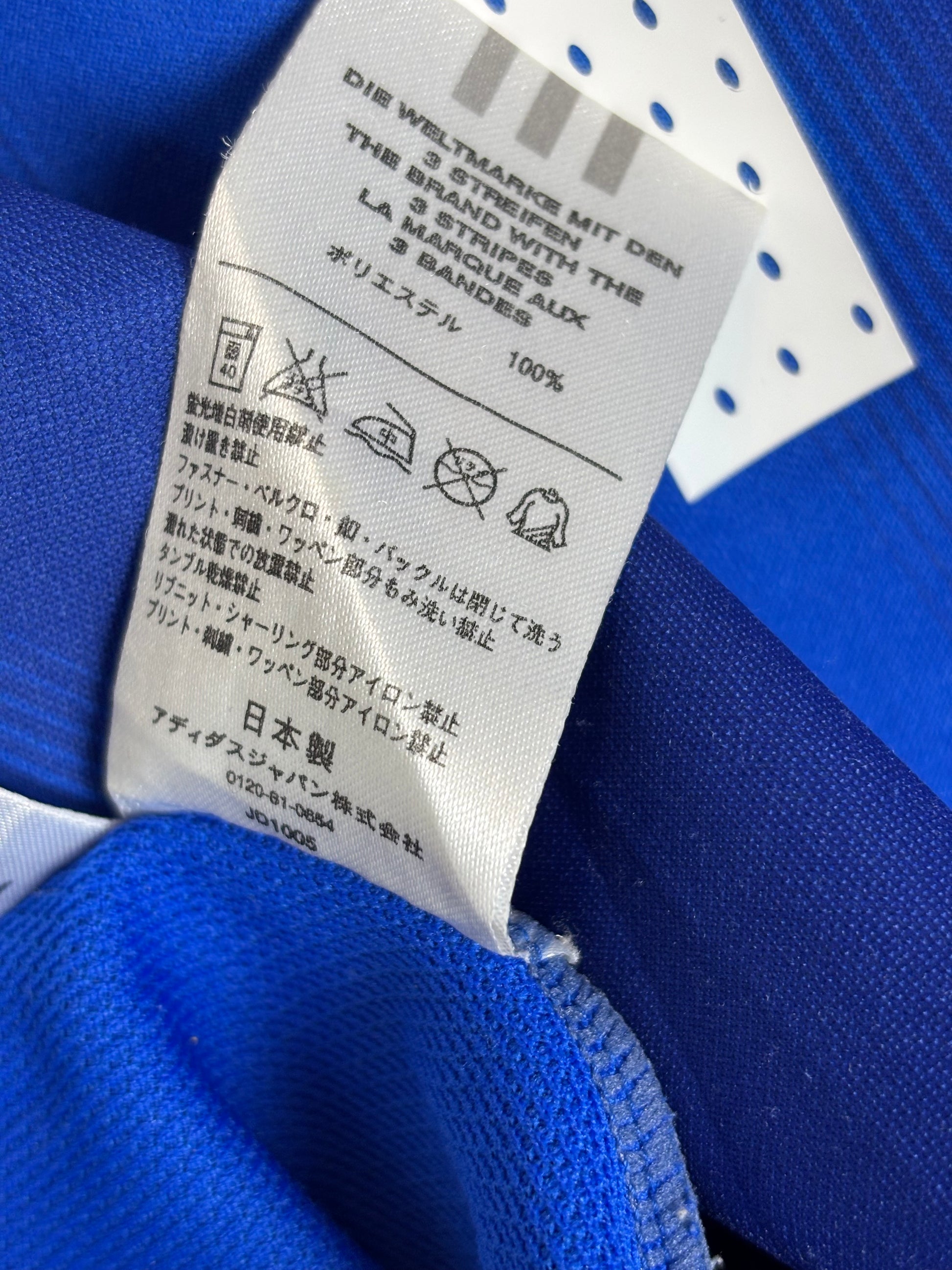 Adidas Japan 2006 Nakamura 10 home shirt full condition overview showing wear and authenticity details