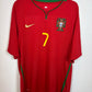 Portugal Home 2008 Ronaldo 7 - 8/10