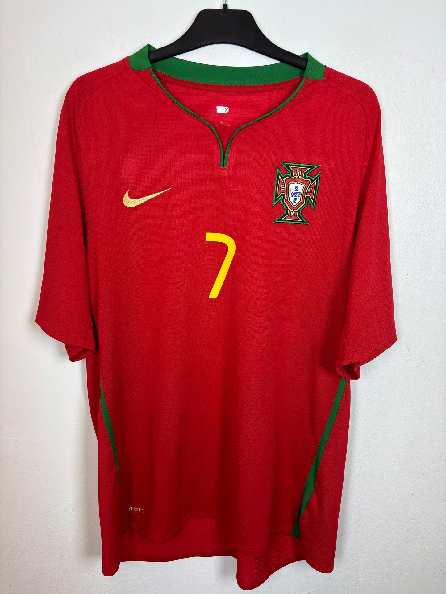 Portugal Home 2008 Ronaldo 7 - 8/10
