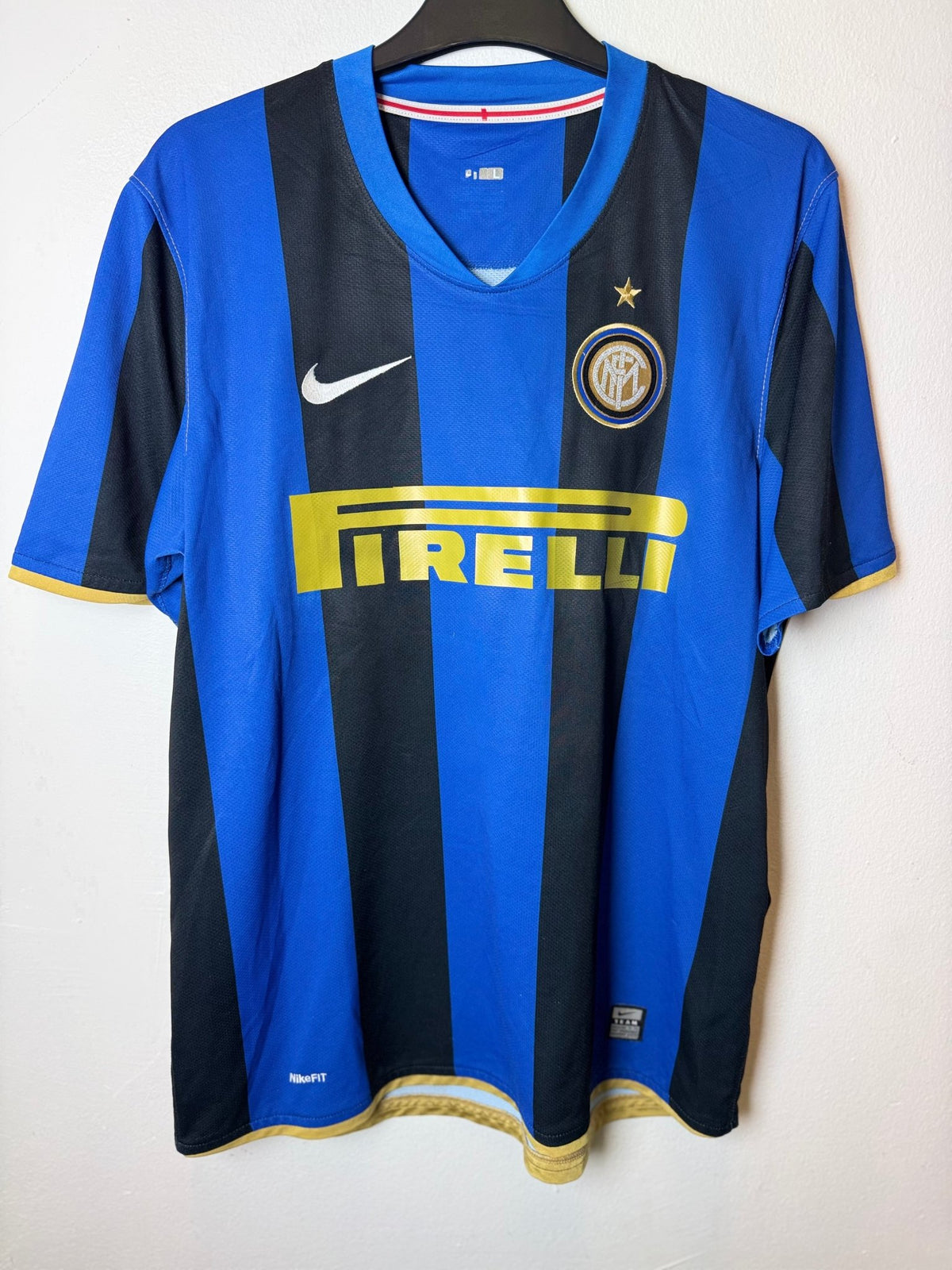 Nike Inter Milan Home 08/09 IBRAHIMOVIC 8- 8/10 - TheFootballIdiots
