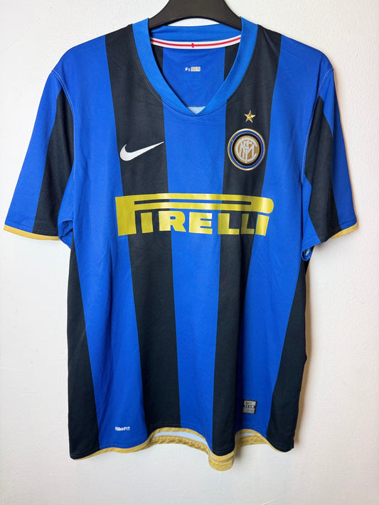 Nike Inter Milan Home 08/09 IBRAHIMOVIC 8- 8/10 - TheFootballIdiots