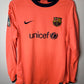 Nike Barcelona Away 09/10 Xavi 6 LS Kids - 7/10