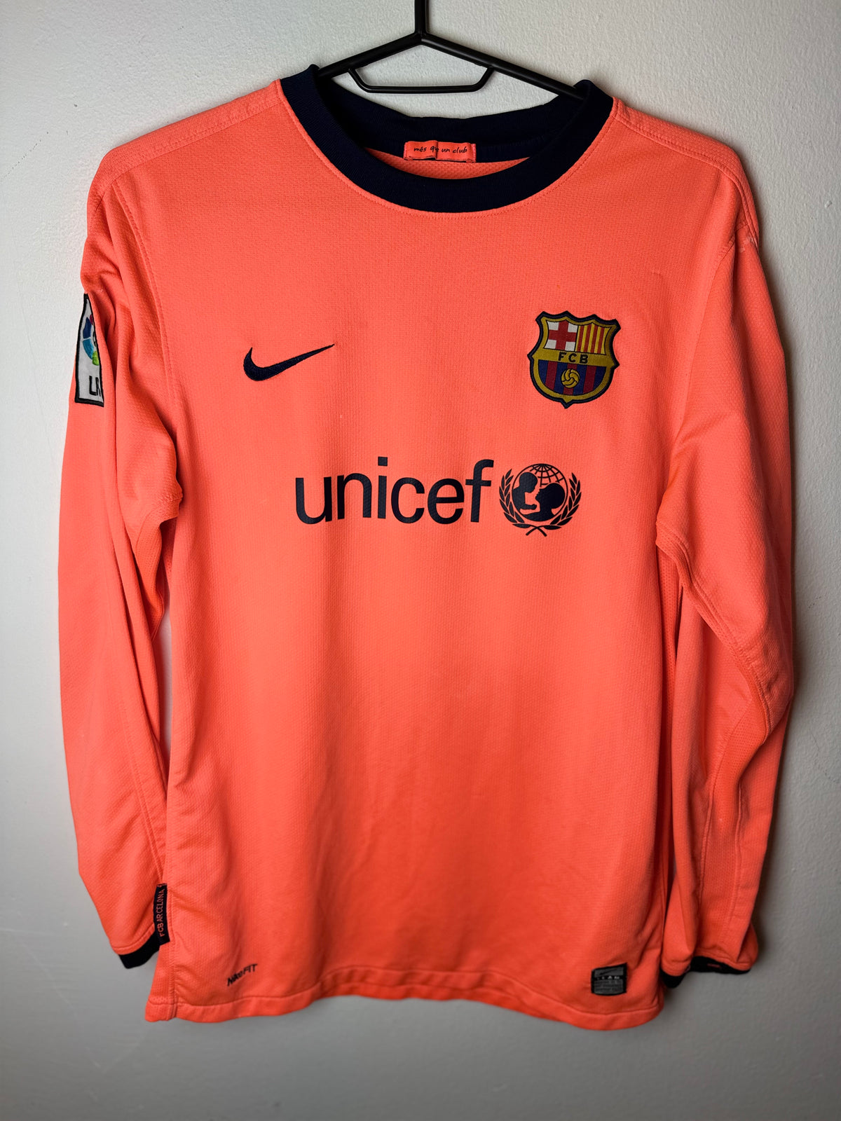 Nike Barcelona Away 09/10 Xavi 6 LS Kids - 7/10