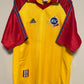 Yellow and red Karlsruher jersey with Adidas logo on a neutral background