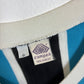 Close-up of Campea logo and Gremio club badge on 1985 home shirt in excellent condition