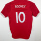 Back view of England away shirt 2010/11 showing Rooney name and number 10, excellent condition