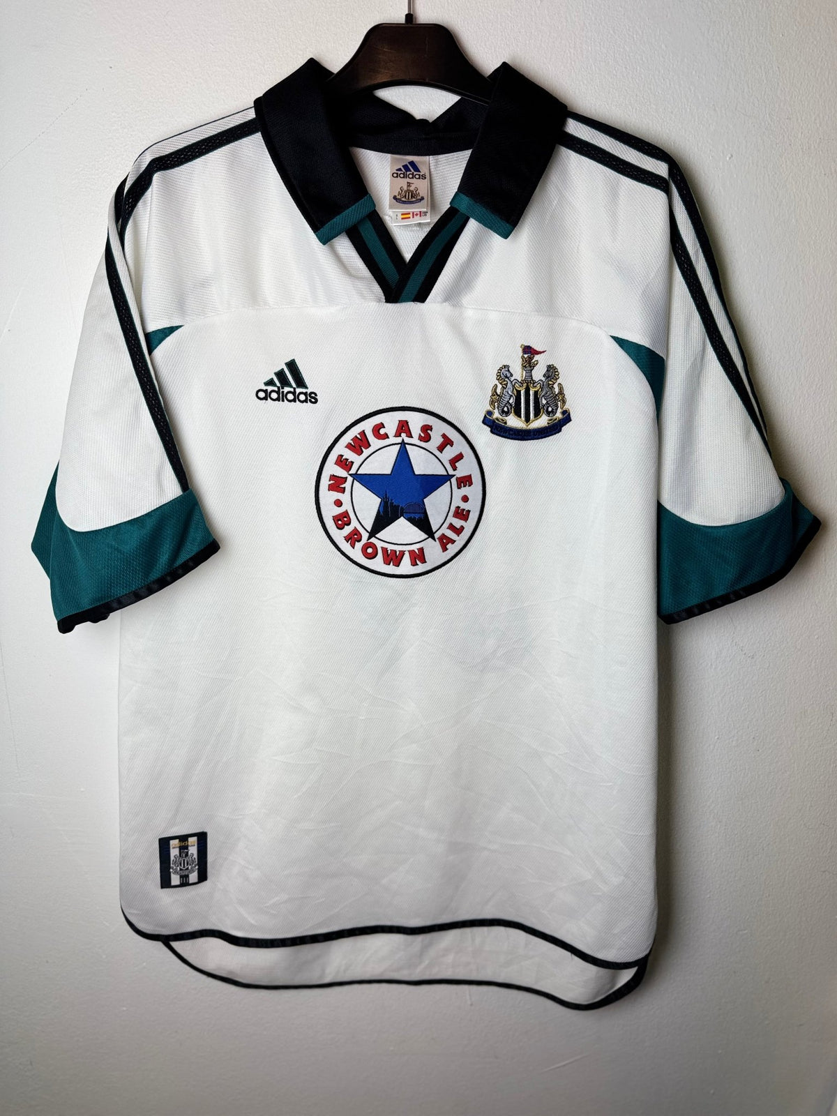 Adidas Newcastle United Away 99/00 Lee 37 - 9/10 - TheFootballIdiots
