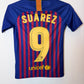Nike Barcelona Home 18/19 Suarez 9 Kids - 9/10