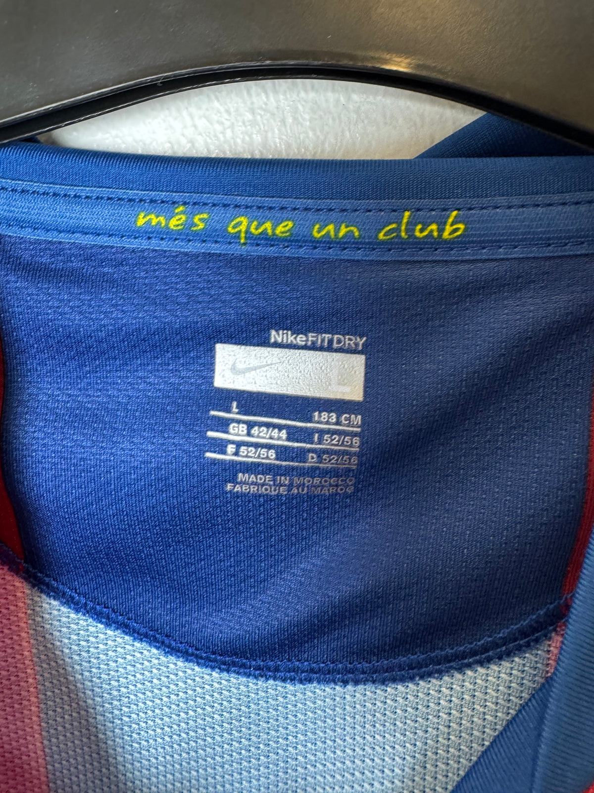 Nike Barcelona Home 07/08 Messi 19 - 8/10