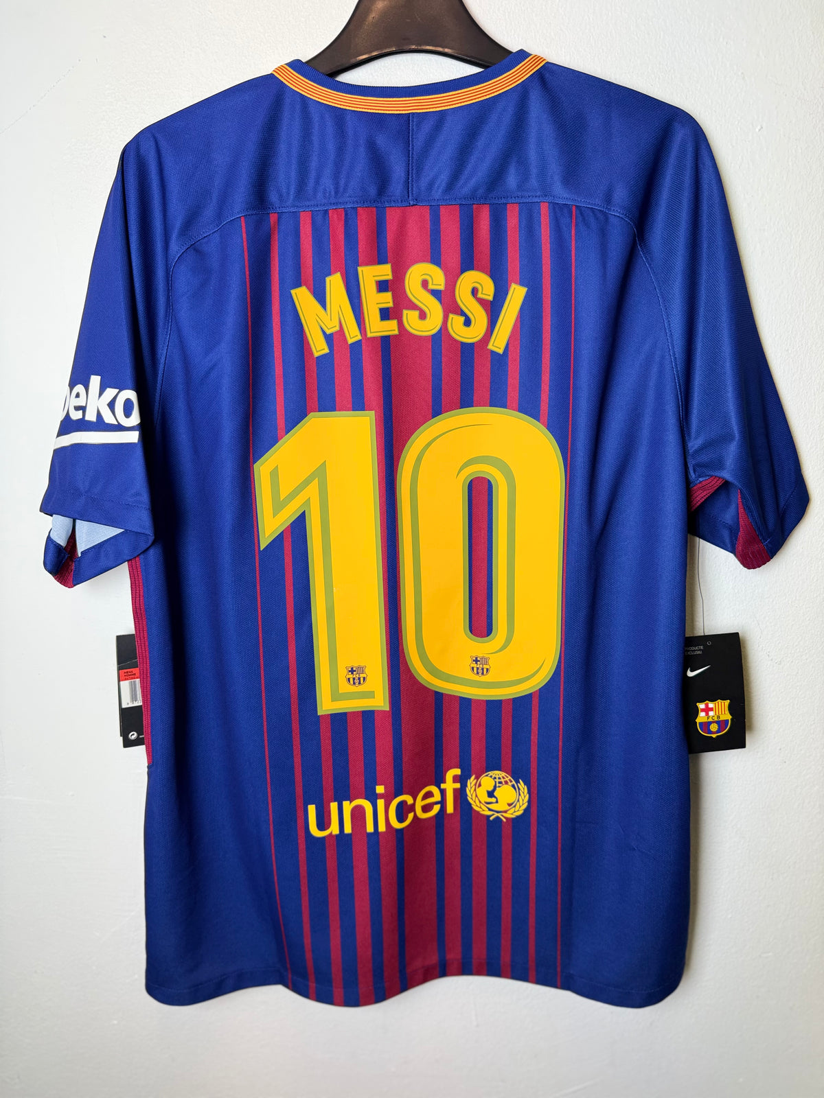 Nike Barcelona Home 17/18 Messi 10 - 10/10