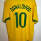Brazil Home 2006 Ronaldinho 10 - 8/10