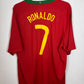 Portugal Home 2008 Ronaldo 7 - 8/10