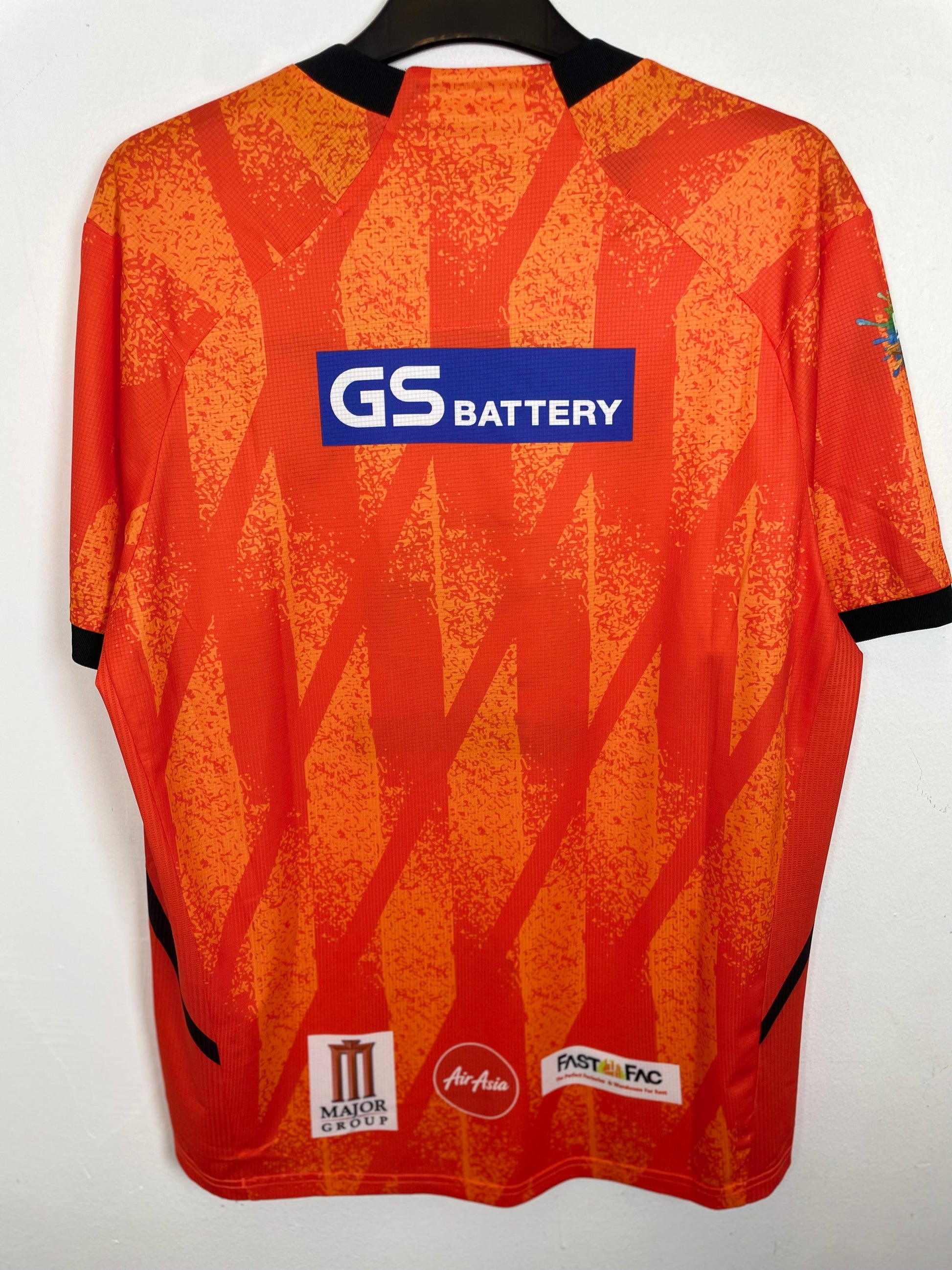 Back view of Kelme Nakhon Ratchasima FC 2021/22 shirt in size XL with pristine condition