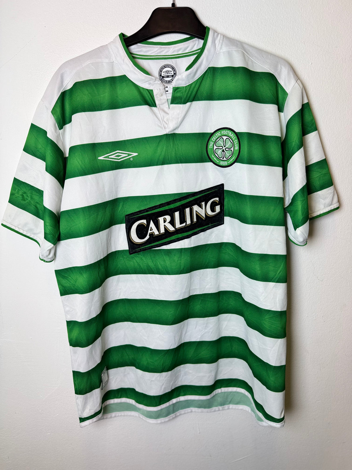 Umbro Celtic Home 04/05 Larsson 7 - 8/10