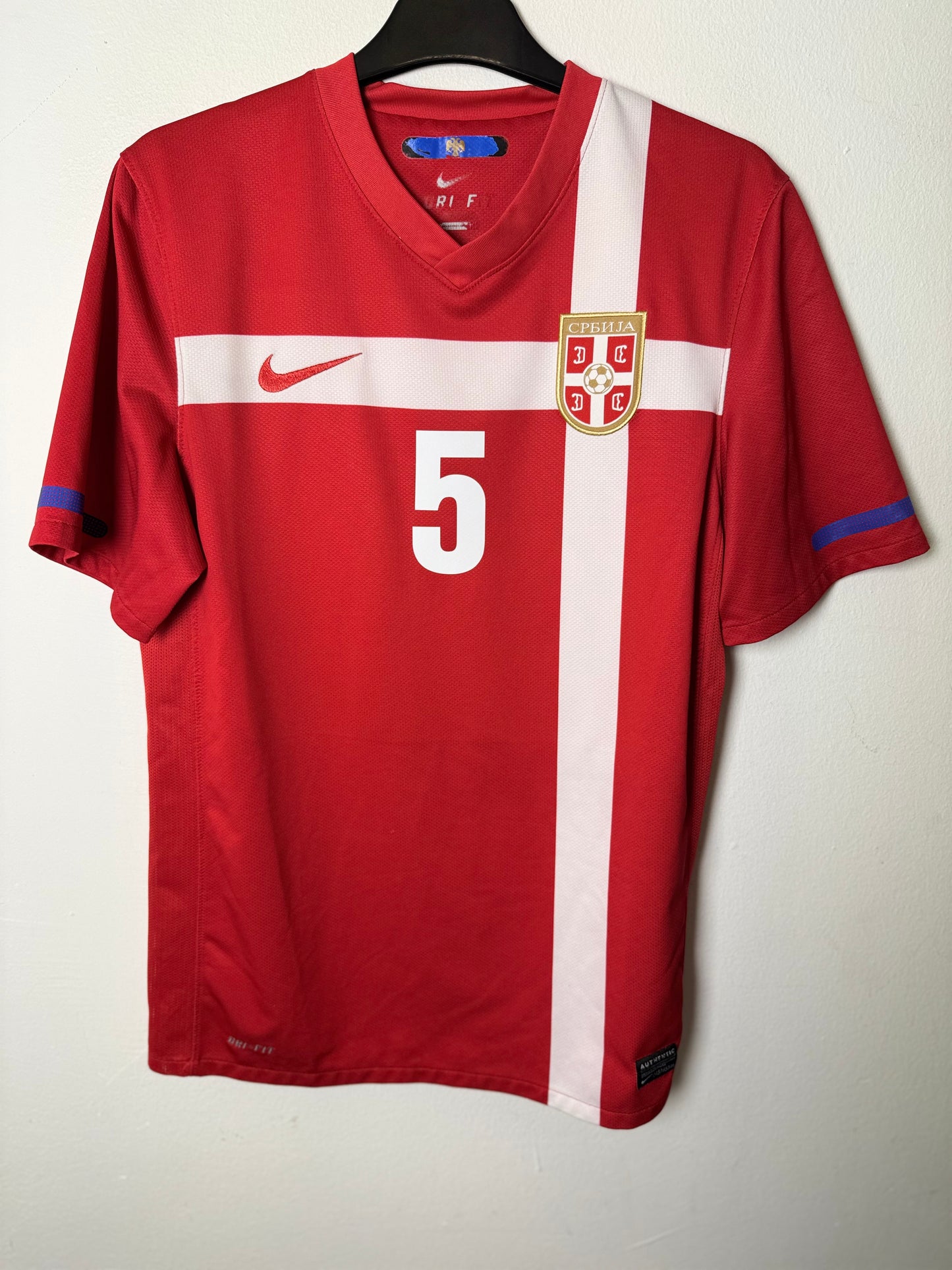 Nike Serbia Home 10/12 Vidic 5 - 9/10
